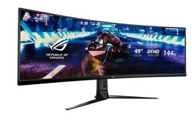 (APP) Monitor Gamer Asus 49´ Super Ultrawide Curvo, HDMI/Display Port, FreeSync 2 HDR, 144 Hz | R$5.400