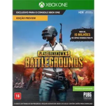 Playerunknowns Battlegrounds (XOne) | R$40
