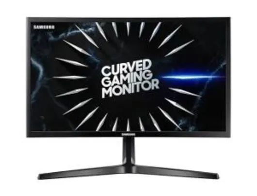 Monitor Gamer Curvo Samsung 24" LC24RG50FQLMZD 4ms 144hz Free Sync CRG50