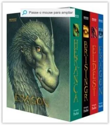 [Submarino] Livro - Box Eragon por R$ 50