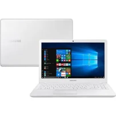 Notebook Samsung Expert X51 Intel Core 7 i7 8GB (GeForce 940MX de 2GB) 1TB Tela LED Full HD 15,6" Windows 10 - Branco R$2.699