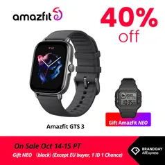 Smartwatch Amazfit GTS 3 C/ Alexa 