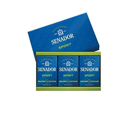 Estojo 3 Sabonetes Senador Seduction, de 130G Cada., Senador