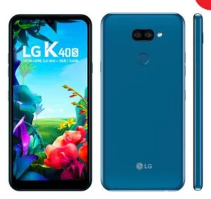 Smartphone LG K40S Azul 32GB