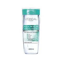 [10,80 AME] Água Micelar Efeito Matte L'Oréal Paris Solução de Limpeza Facial - 200ml