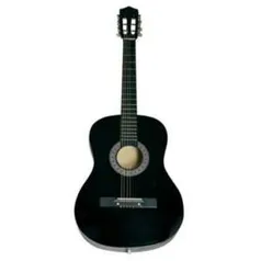 Violão Queen's D137516 Estudante, Cordas em Aço - Preto70 - R$119,90