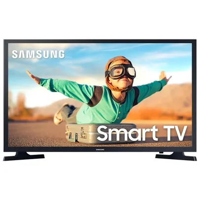 Saindo por R$ 958,32: Smart TV 32"; Samsung HD LS32BETBLGGXZD 60Hz Preto | Pelando