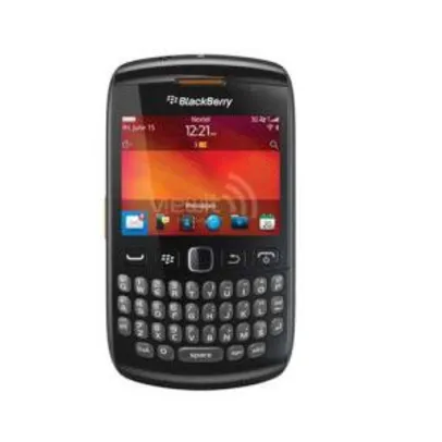 Celular Blackberry Curve 9620, 3G, Câm 5MP, MP3, Wi-Fi Cinza por R$87