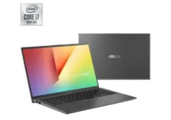 Notebook Asus VivoBook 15 I7 10210U 1TB X512FJ-EJ551T