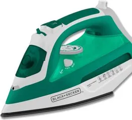 [À VISTA] Ferro a Vapor Black and Decker AJ3030 com Spray – Verde R$68