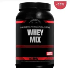 Whey Mix Sabor Chocolate - 900 G - Nitech Nutrition - R$ 40