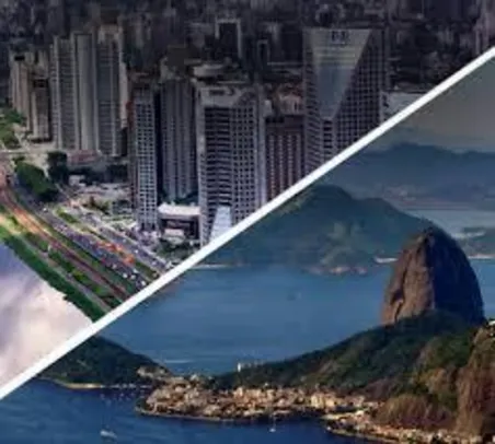 Voos São Paulo -> Rio de Janeiro R$78,49 (taxas não incluídas)