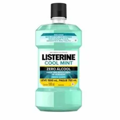 Antisséptico Bucal Listerine Cool Mint Zero Álcool 1,5L