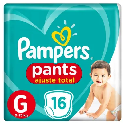 Fralda Pampers Pants Ajuste Total G 80 unidades