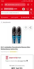 [Primeira compra] 2 desodorantes Rexona por R$4,32