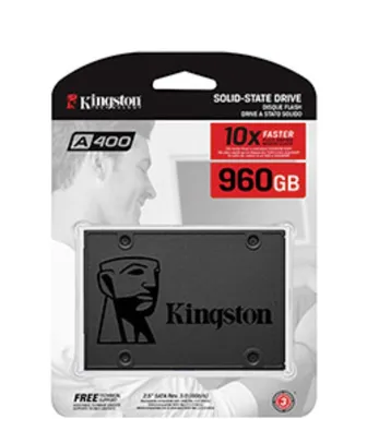 SSD KINGSTON 960GB A400 | R$598