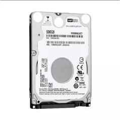 HD 500GB Western Digital para Notebook 2,5” 7mm WD5000LUCT