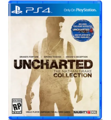 Uncharted The Nathan Drake Collection PS4 - R$ 79,90