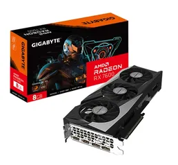 Placa De Vídeo Gigabyte AMD Radeon RX 7600 Gaming OC, 8GB, GDDR6, FSR, Ray Tracing, GV-R76GAMING OC-8GD