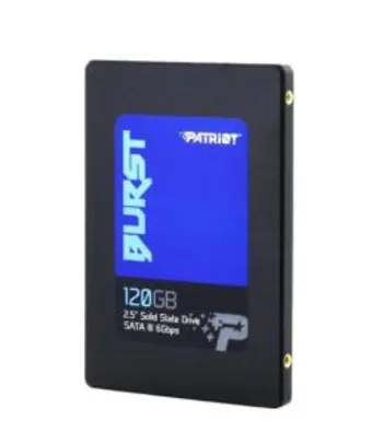 SSD Patriot Burst, 120GB, Sata III, Leitura 560MBs e Gravação 540MBs, PBU120GS25SSDR