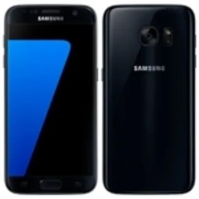 Saindo por R$ 2652: Smartphone Samsung Galaxy S7, Preto, Tela 5.1", 4G+WiFi+NFC, Android 6.0, 12MP, 32GB | Pelando