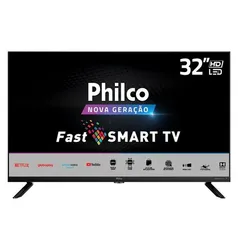 Smart TV LED 32 HD Philco Bivolt PTV32G70SBL