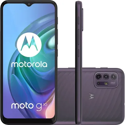 [APP] Smartphone Motorola Moto G10 64GB 4G Wi-Fi Tela 6.5'' | R$948