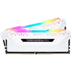 Memória DDR4 Corsair Vengeance PRO RGB 16GB (2x8GB) 3600MHz, White, CMW16GX4M2C3600C18W