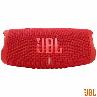 Caixa De Som Bluetooth Jbl Charge 5 Red