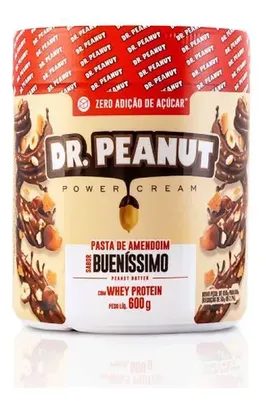 Suplemento Dr. Peanut Sódio sabor bueníssimo de 600g - pasta