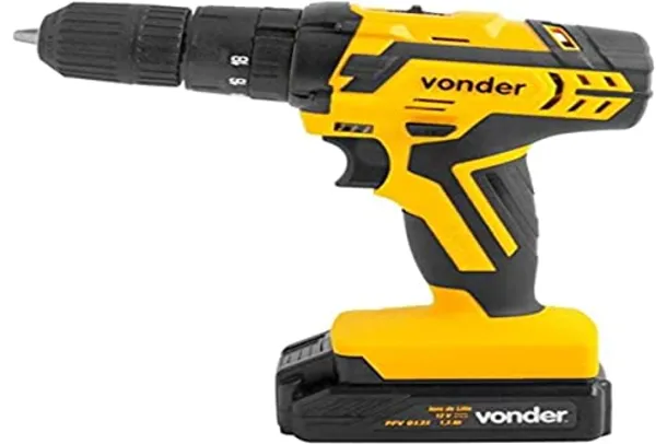 Vonder - Parafusadeira E Furadeira 12V 3/8 Pfv012I (Com Impacto) Bivolt