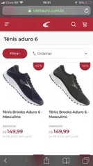 Tênis Brooks Aduro 6 - Masculino R$150