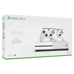 Xbox One S 1TB com 2 controles