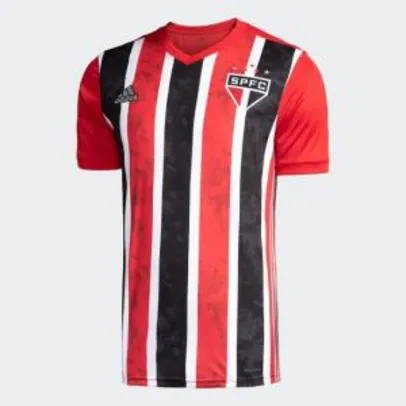 Camisa São Paulo II 20/21 s/nº Torcedor Adidas Masculina - Vermelho e Branco R$180