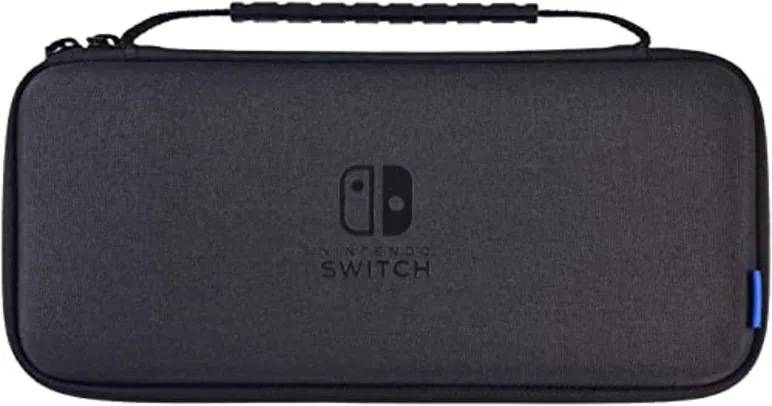 HORI Nintendo Switch Slim Tough Pouch (Black) for Nintendo Switch and Nintendo Switch OLED Model - 