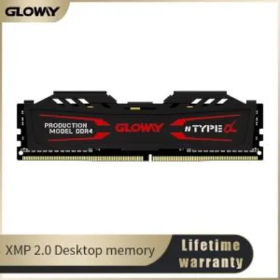 Memória RAM Gloway DDR4 1 x8gb , 3000mhz | R$166