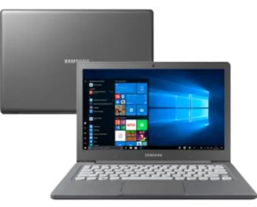 [25% de Ame] Notebook Flash F30 Intel Celeron 4GB 64GB SSD Full HD 13.3" W10 - Samsung - R$1346