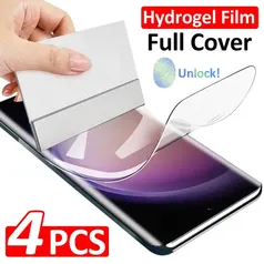 [Imposto Incluso]kit 4 Filme de hidrogel para Samsung Galaxy,  S24, S23, S22, S21, S20, Ultra Plus, FE