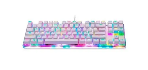 Teclado Mecânico Motospeed TKL K87S - RGB Switch Blue