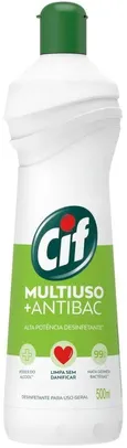 Limpador Cif Multiuso +Antibac Squeeze 500ml, Cif | R$1,99