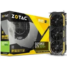 GEFORCE GTX 1070 TI AMP EXTREME - R$2522