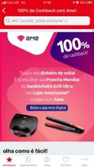 [100% AME - Lojas Americanas] Prancha Tourmaline Íon Bivolt Mondial