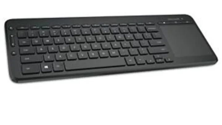 Teclado sem Fio com Touchpad Integrado USB Preto Microsoft - N9Z00005 | R$175