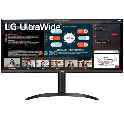 Monitor UltraWide LG 34'' IPS Full HD HDR10 AMD FreeSync - 34WP550