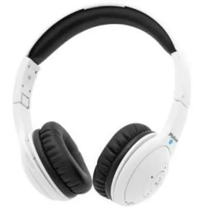  [Ricardo] Headphone Philco Branco com Bluetooth 4.0 Microfone Embutido Controle de Volume,