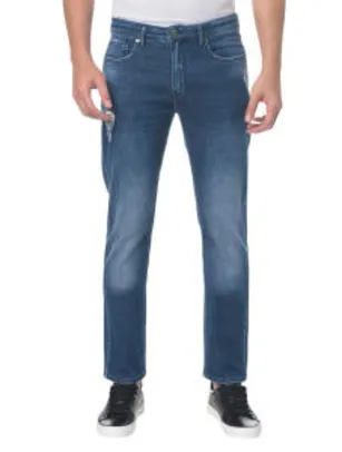 Calça Jeans Five Pocktes Slim CKJ 026 Slim - Marinho - Calvin Klein