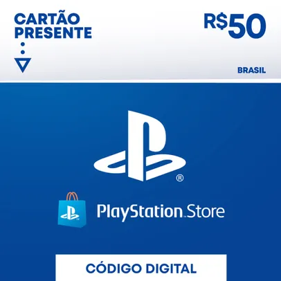 [APP / AME + CUPOM] Giftcard Digital PlayStation Store R$50 [PSN/PS4] 