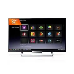 Smart TV LED 32'' Sony Full HD 2 HDMI Conversor Digital KDL-32W655A - R$999