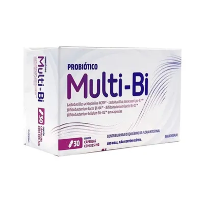 Probiótico Multi-Bi 30 Cápsulas