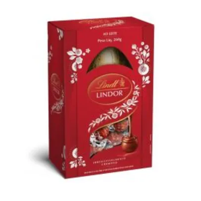 Ovo de páscoa lindt lindor ao leite 260g